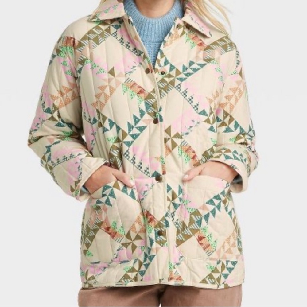 Universal Thread Women's Woven Quilted
Jacket M